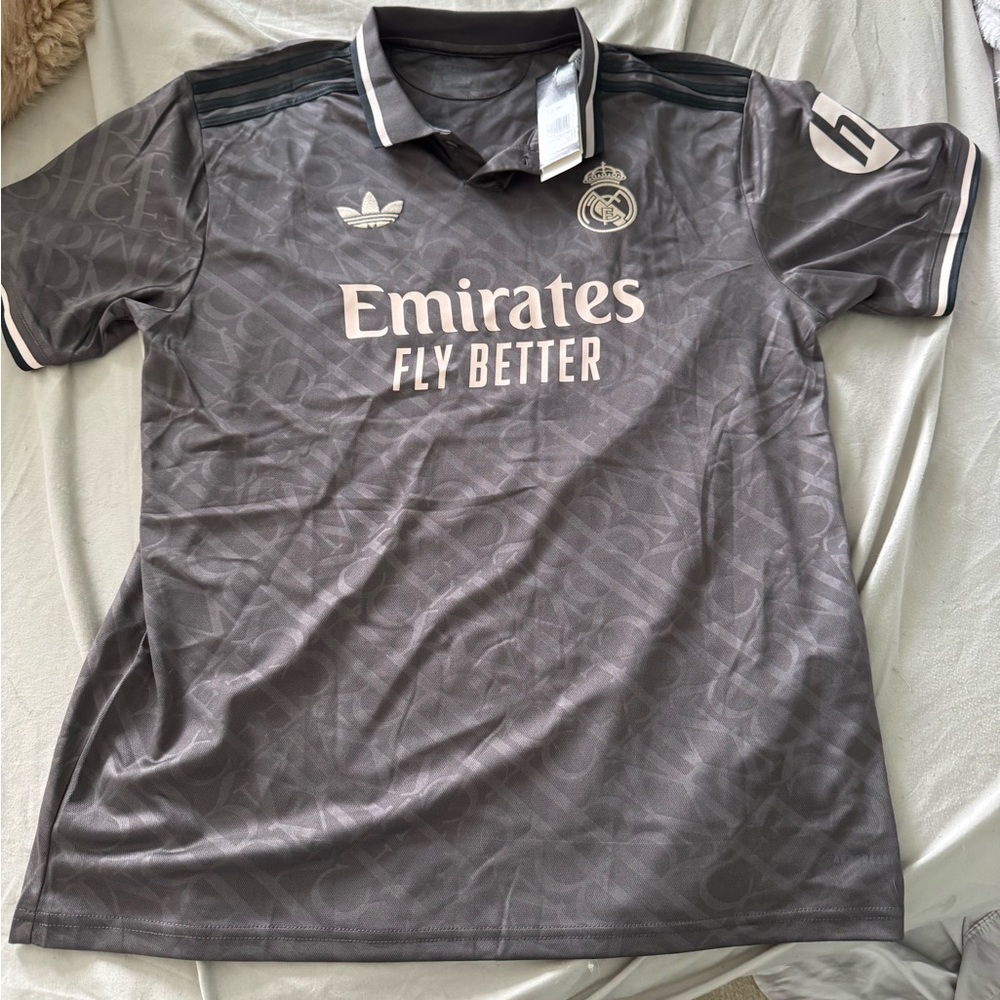 Real Madrid Gray Soccer Jersey